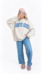 JESUS | 'JESUS & GOD IS GOOD' Reversible Sweatshirt