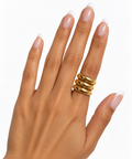 Kendall Chunky Gold Ring Size 6