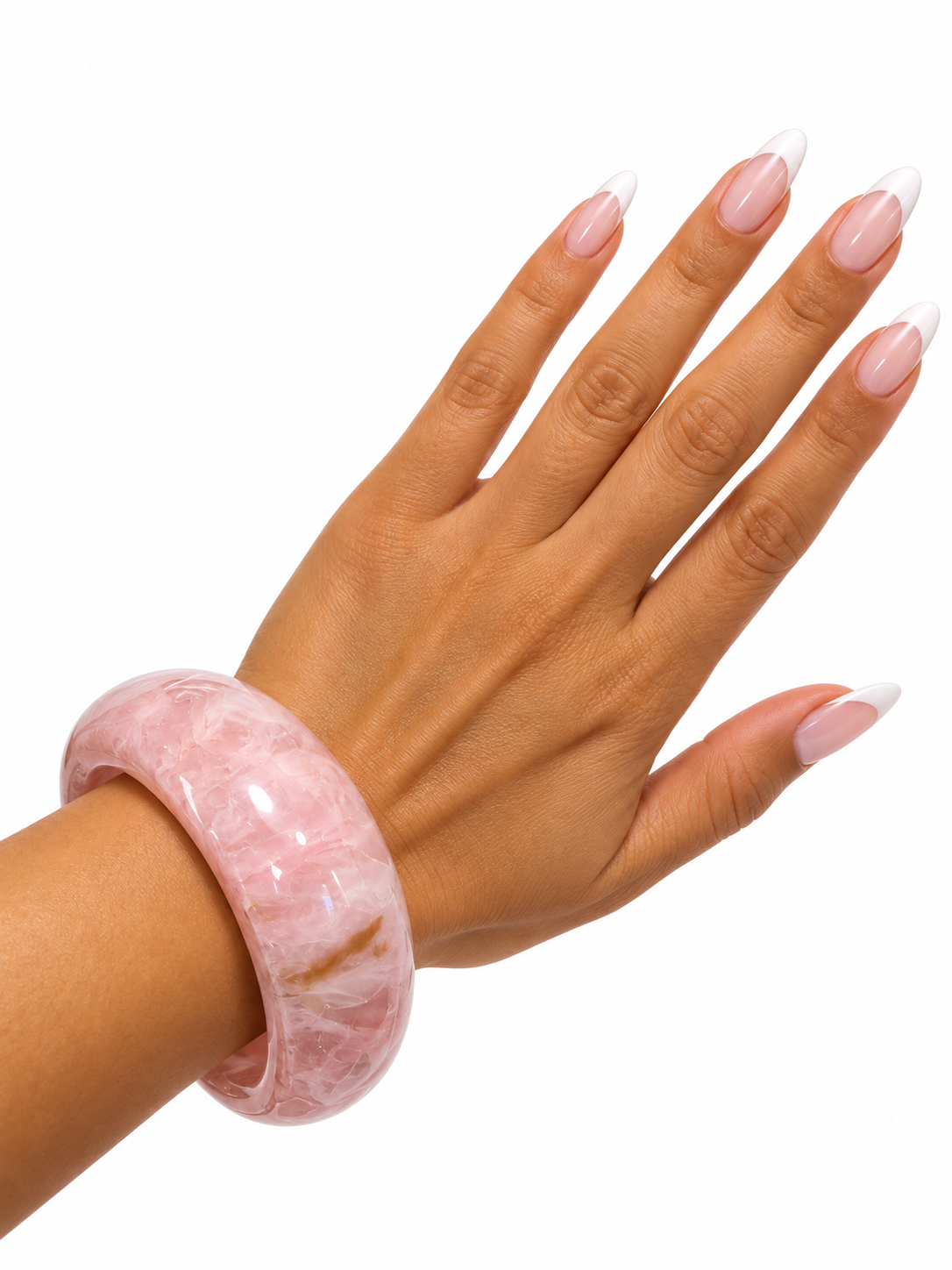 Melanie Pink Marble Bracelet